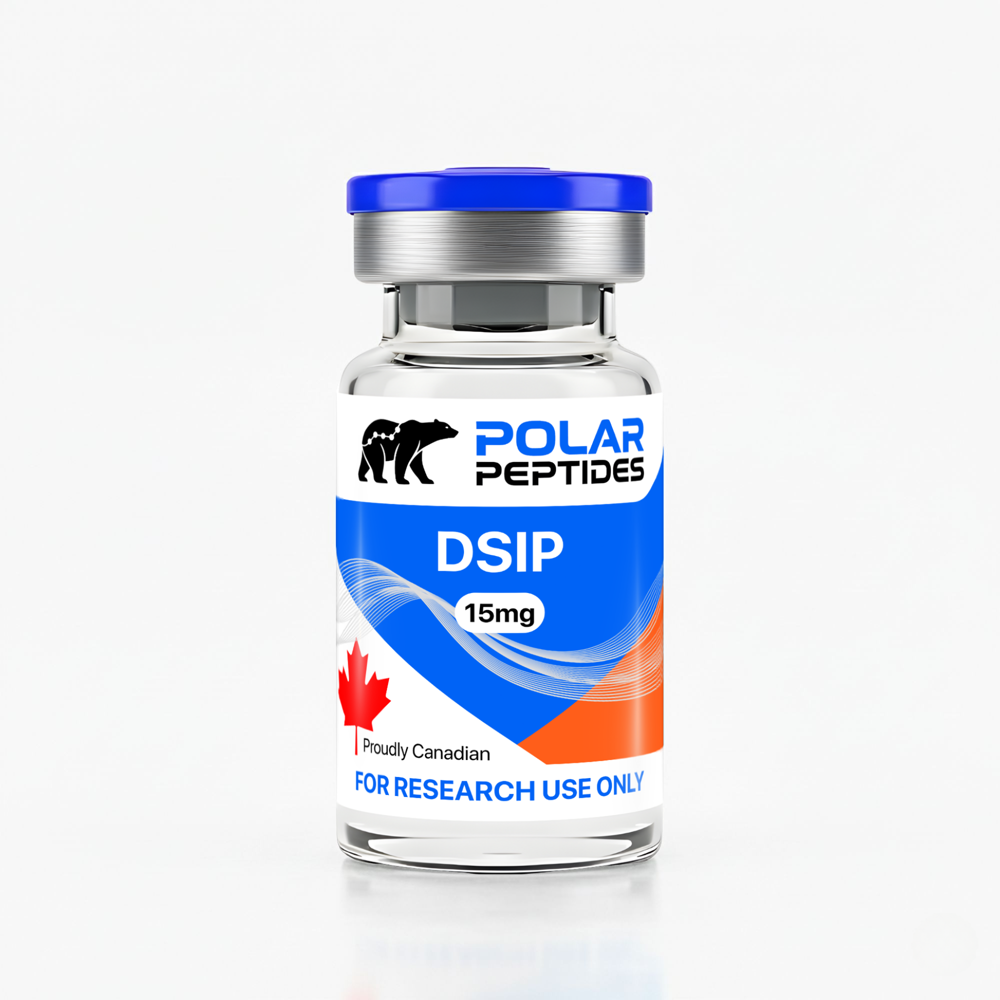 DSIP — дослідницький пептид Polar Peptides у флаконі, чистота 99%+