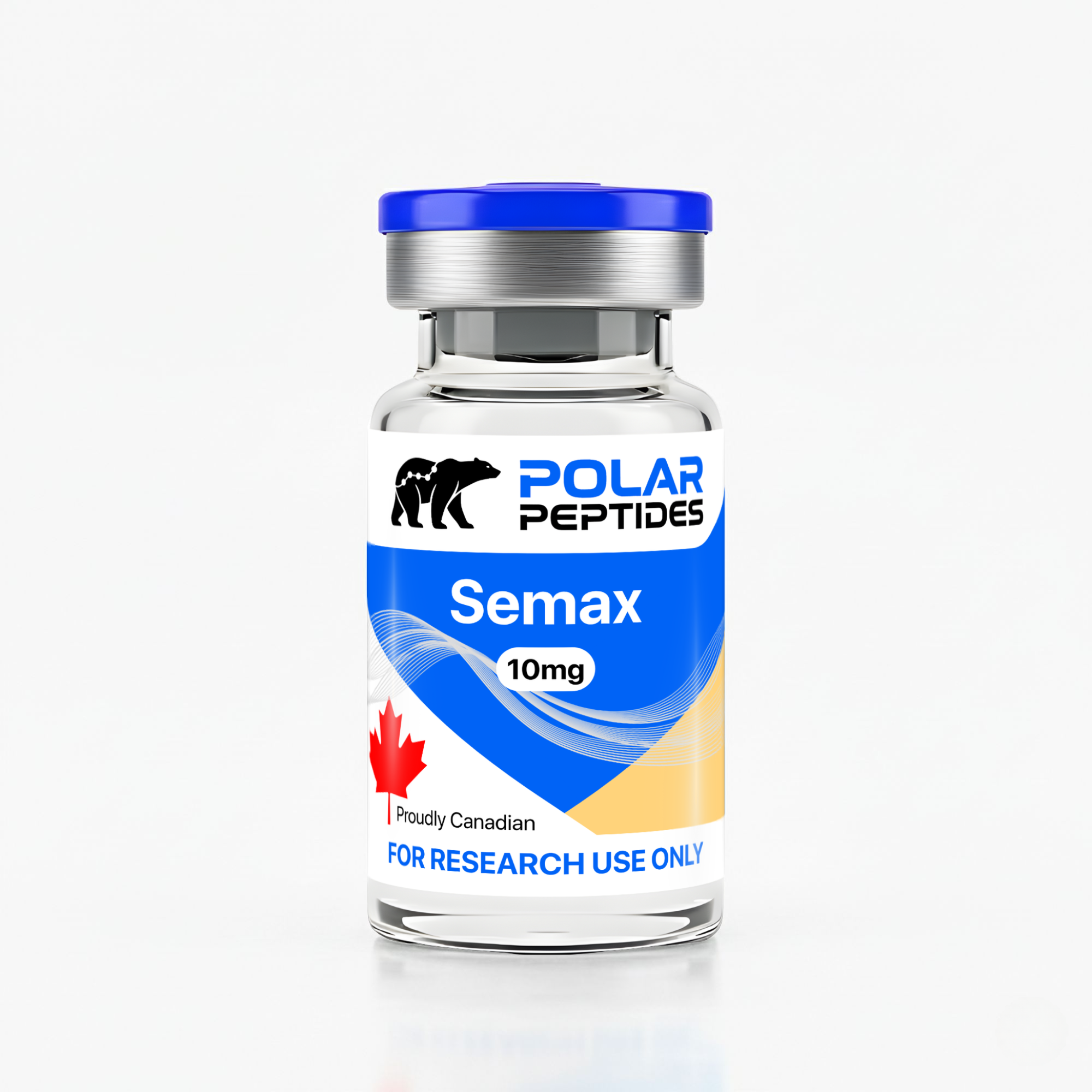 Semax — дослідницький пептид Polar Peptides у флаконі, чистота 99%+